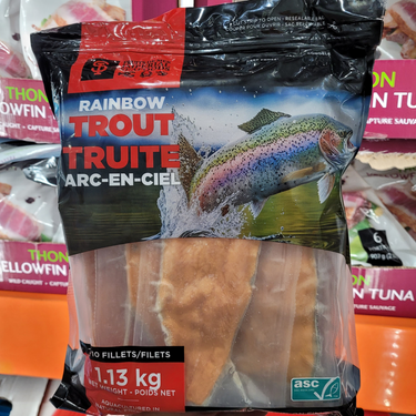 Image of Imperial Seafood Frozen Rainbow Trout - 1 x 1.13 Kilos